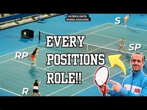 Ultimate Doubles Tennis Strategy Lesson Your Job At Every Position On