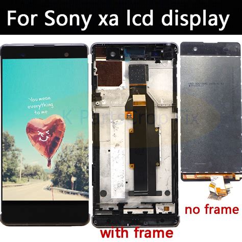 Pantalla Lcd T Ctil De Pulgadas Para Sony Xperia Xa Montaje De