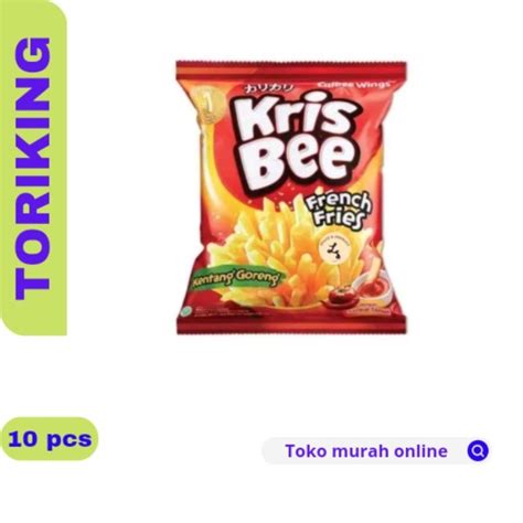 Jual Kris Bee French Fries Snack Kentang Renceng Isi Pcs