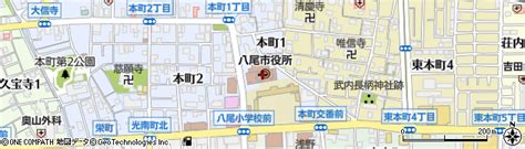 大阪府八尾市の地図 住所一覧検索｜地図マピオン