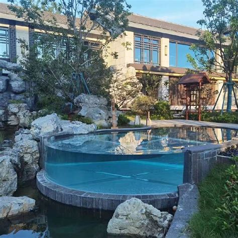 China Outdoor Acrylic Borderless Swimming Pool Suppliers Manufacturers