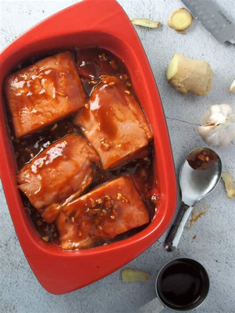 Zesty Hoisin Glazed Salmon Recipe Kawaling Pinoy