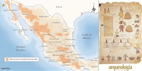 El Oro En El área Mesoamericana Arqueología Mexicana