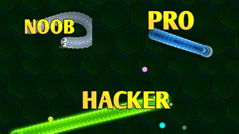 Noob Vs Pro Vs Hacker Wormax Io Youtube