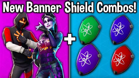 New Banner Shield Combos In Fortnite This Backbling Matches Everything Youtube