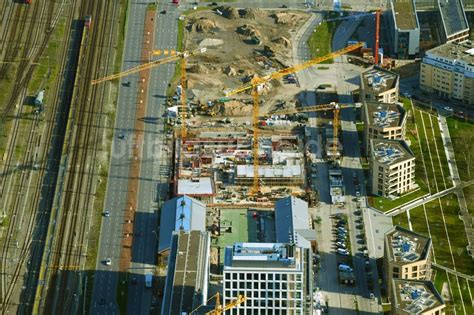 Mannheim Aus Der Vogelperspektive Neubau Wohn Und Gesch Ftshaus Liv