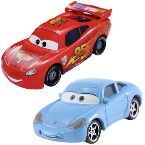 Kit Carrinhos Filme Carros Disney Metal Sally Mcqueen Submarino