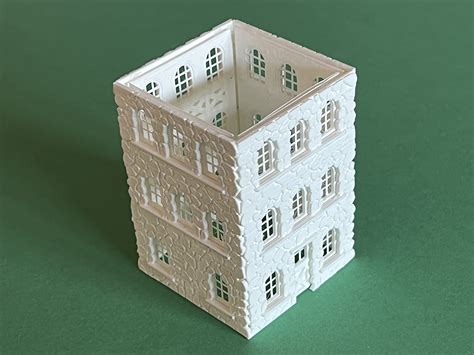 Stone Apt Bldg Ho Scale Model Railroad Por Juniper Descargar Modelo