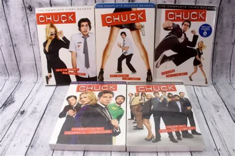 Chuck Komplette Serie Staffeln Dvd Disc Set Zachary