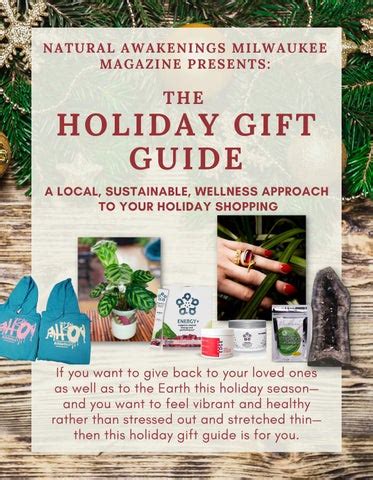 2021 Local Sustainable Holiday Gift Guide By Natural Awakenings