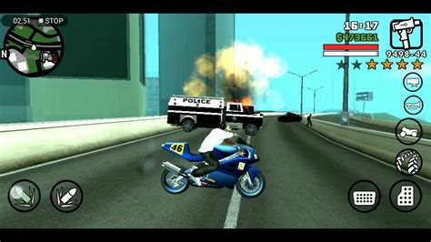 Gta San Andreas Cj Vs Police Youtube