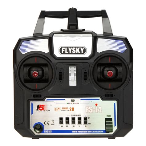 Flysky FS I4 AFHDS 2A 2 4GHz 4CH Radio System Transmitter For RC