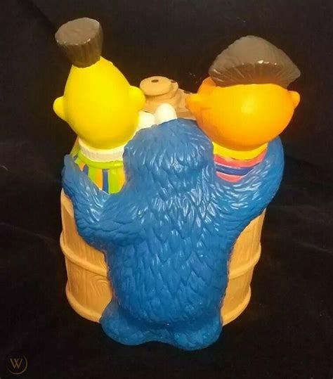 Muppets Ernie & Bert Fine Cookies Cookie Jar, Vintage Cookie Jar, Sesame Street | #1989698729