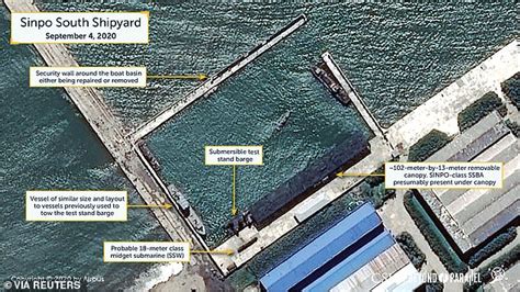 Satellite Photos Of Shipyard Show Secretive State Preparing To Launch