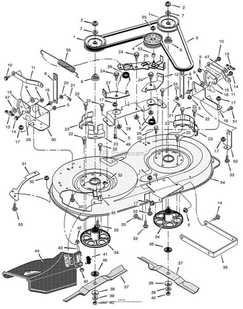 Murray Lawn Mower Parts Diagram