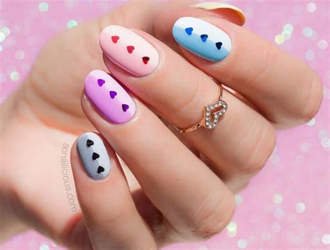 Heart Nail Art Ideas And Designs Pictures For 2021 Heart Nails Design