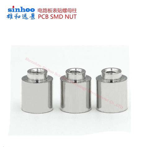 Smtso M3 7et SMD Nut Surface Mount Fasteners SMT Standoff SMT Spacer