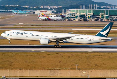 B KQW Cathay Pacific Boeing 777 367ER Photo By Junha Park Korea Aero