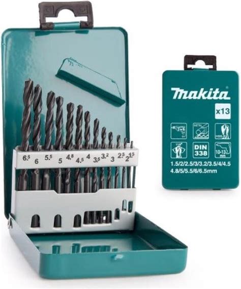 Makita D-54075 HSS-boorset (13-delig) | bol.com