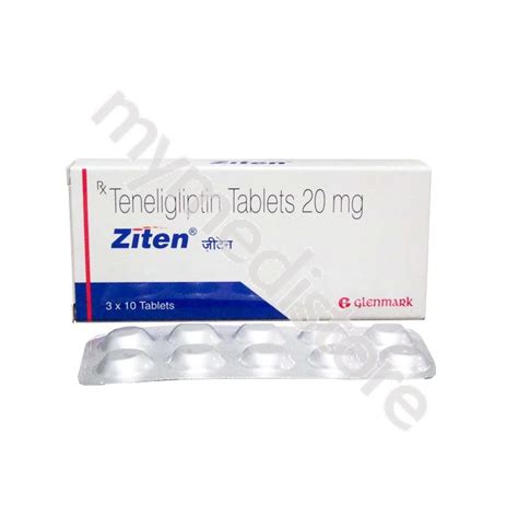 Ziten 20 Mg Teneligliptin How To Use Work Side Effects