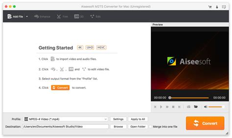 Cómo usar Aiseesoft M2TS Converter para Mac