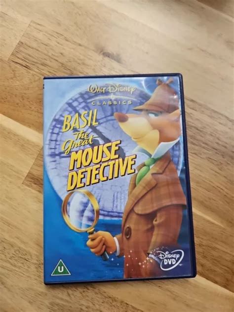 BASIL THE GREAT Mouse Detective DVD Disney Slip Cover O Ring No 26 16