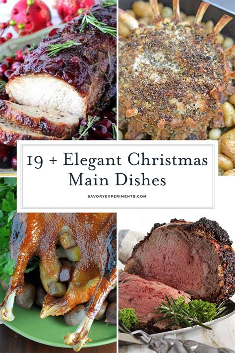 24 Christmas Main Dishes Festive Holiday Main Dish Recipes Christmas Main Dishes Holiday