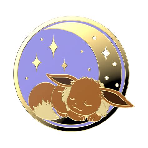 Pokémon Enamel Eevee Nap Popgrip Popsockets® Official