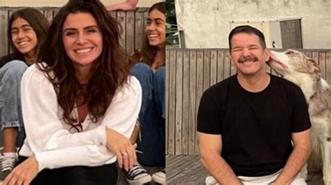 Giovanna Antonelli e Murilo Benício aparecem juntos em foto rara filho