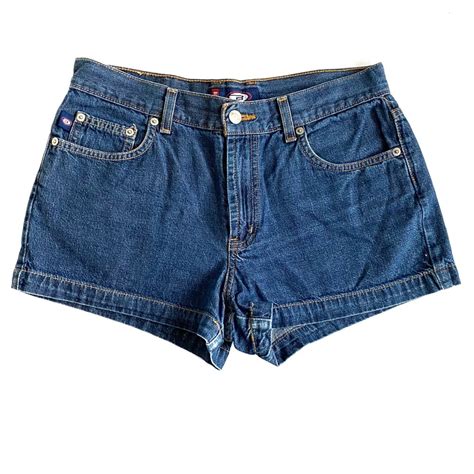 Vintage Y K Bongo Jean Short Shorts Gem