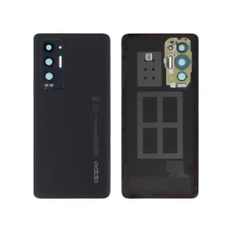 Original Vitre Arri Re Cache Batterie Noire Pour Oppo Reno Pro G