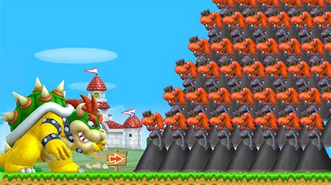 What Happens If Bowser Fights 9999x Fury Bowsettes In New Super Mario