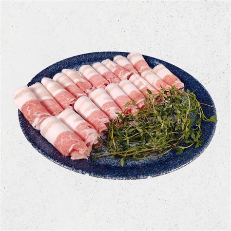 Spanish Chestnut Fed Pork Belly Shabu Shabu Eater S Market