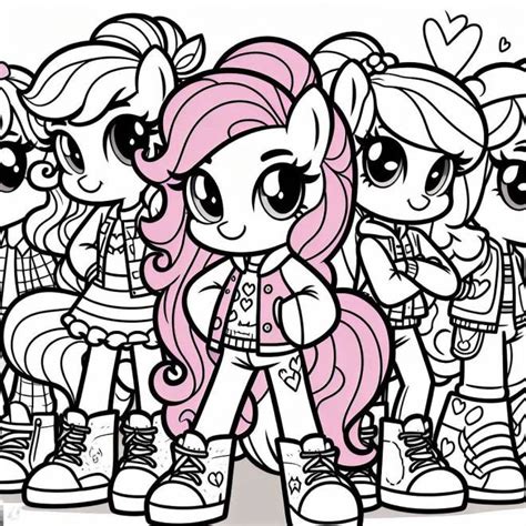 Coloriage Cutie Mark Crew Gratuit Imprimer