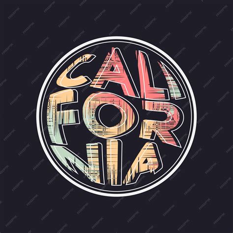 Premium Vector | California illustration typography for t shirt poster