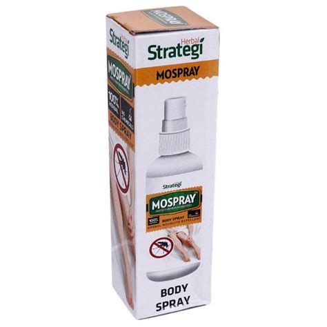 Herbal Strategi Mospray Herbal Mosquito Repellent Body Spray 100 Ml Jiomart