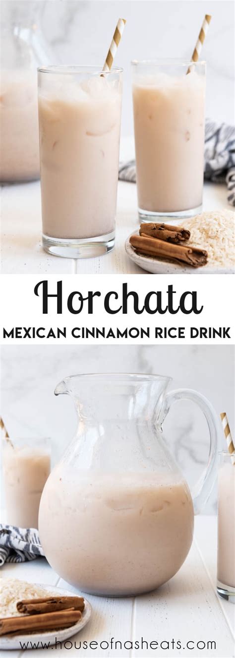 Horchata Mexican Drink Recipe - House of Nash Eats