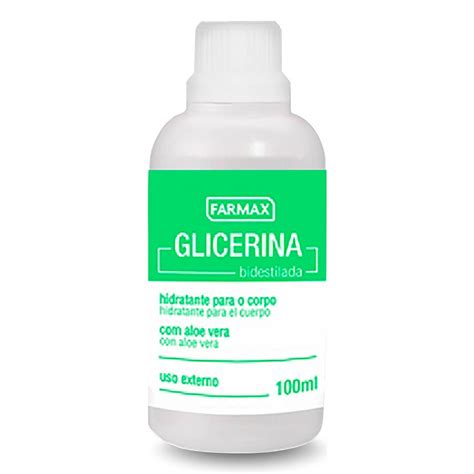 Farmax Glicerina Bidestilada C Aloe 100Ml Polyser Distribuidora De