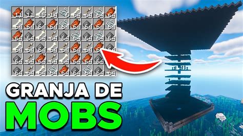 La Mejor Granja De Mobs Para La X Minenic Youtube