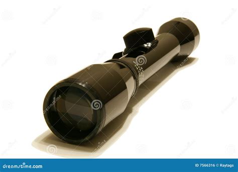 Rifle Gun Scope stock photo. Image of sniper, precision - 7566316