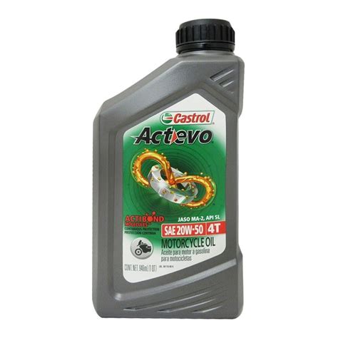 Aceite Para Motos Castrol Actevo De Tiempos W De Ml Walmart