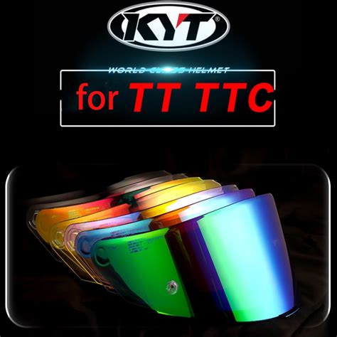 Ready Stcok Kyt Tt Course Visor Lens Revo Lens Fit For Kyt Tt Course