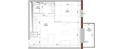 Plan Appartement T2 De 38 41 M² Neuf à Courseulles Sur Mer Résidence