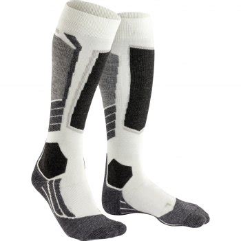 Falke Sk Intermediate Knee High Ski Socks Women Off White Bike