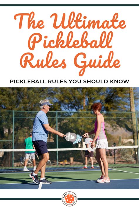 The Ultimate Pickleball Rules Guide – Amazin' Aces