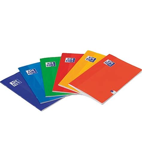 CUADERNO OXFORD FOLIO CUADROS TAPA PLASTIFICADA