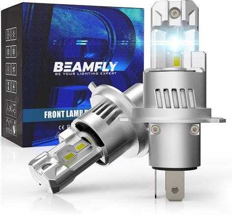 Amazon Fr Beamfly Ampoule H Led Voiture Lm Hb Lampes De