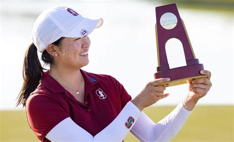 Zhang Claims Historic Title Stanford University Athletics Vcp Golf