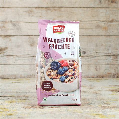 Waldbeeren Früchte Müsli 375g Biohof Achleitner