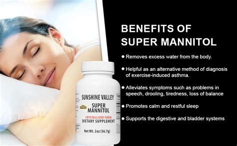 Amazon Sunshine Valley Super Crystalized Mannitol Free Flow Pour